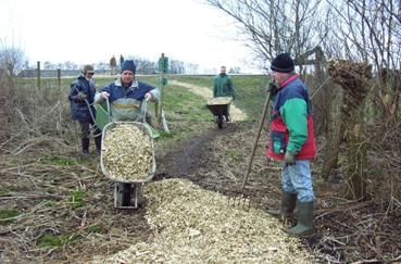 Kruiwagens vol snippers